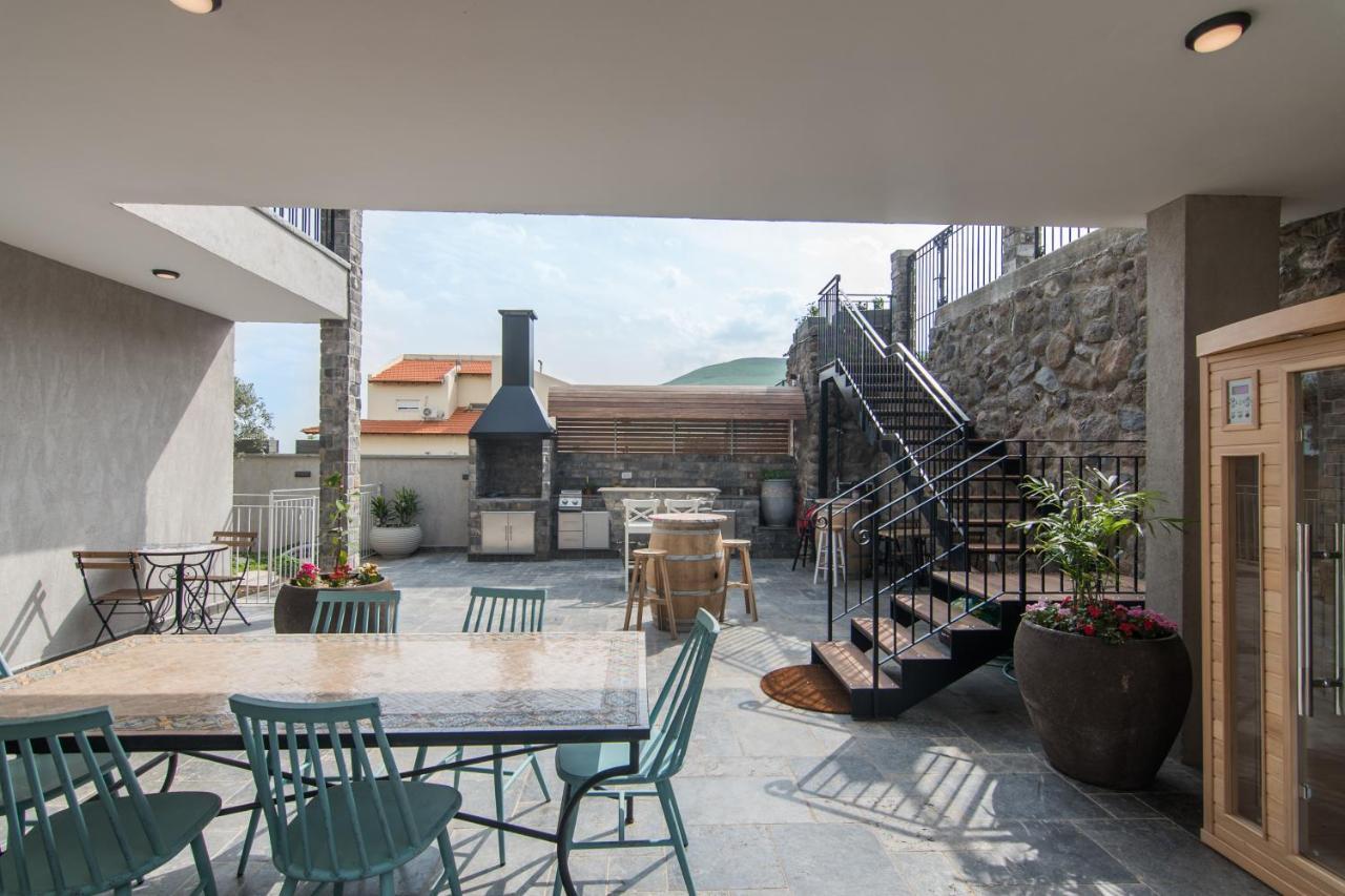 Villa טרה נובה - וילה עם ממ"ד, בריכה פרטית, ג'קוזי וסאונה ליד הכנרת Yavneʼel Exterior foto